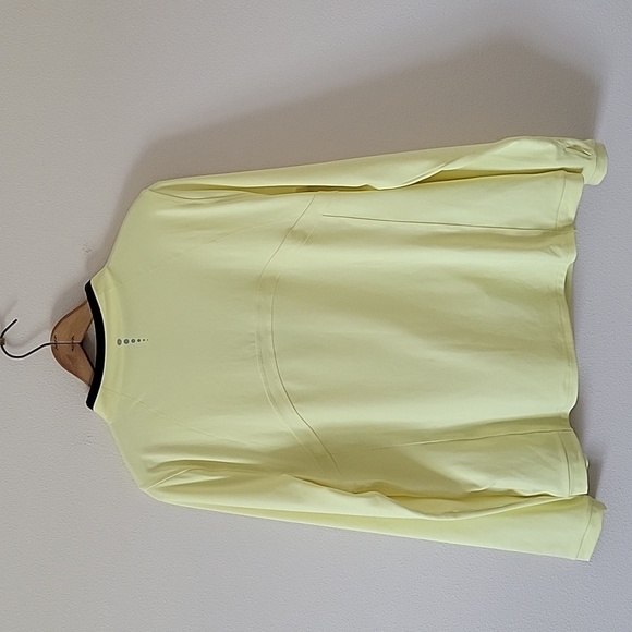 T by Talbots Yellow 1/4 Zip Pullover Size Large - Picture 3 of 6